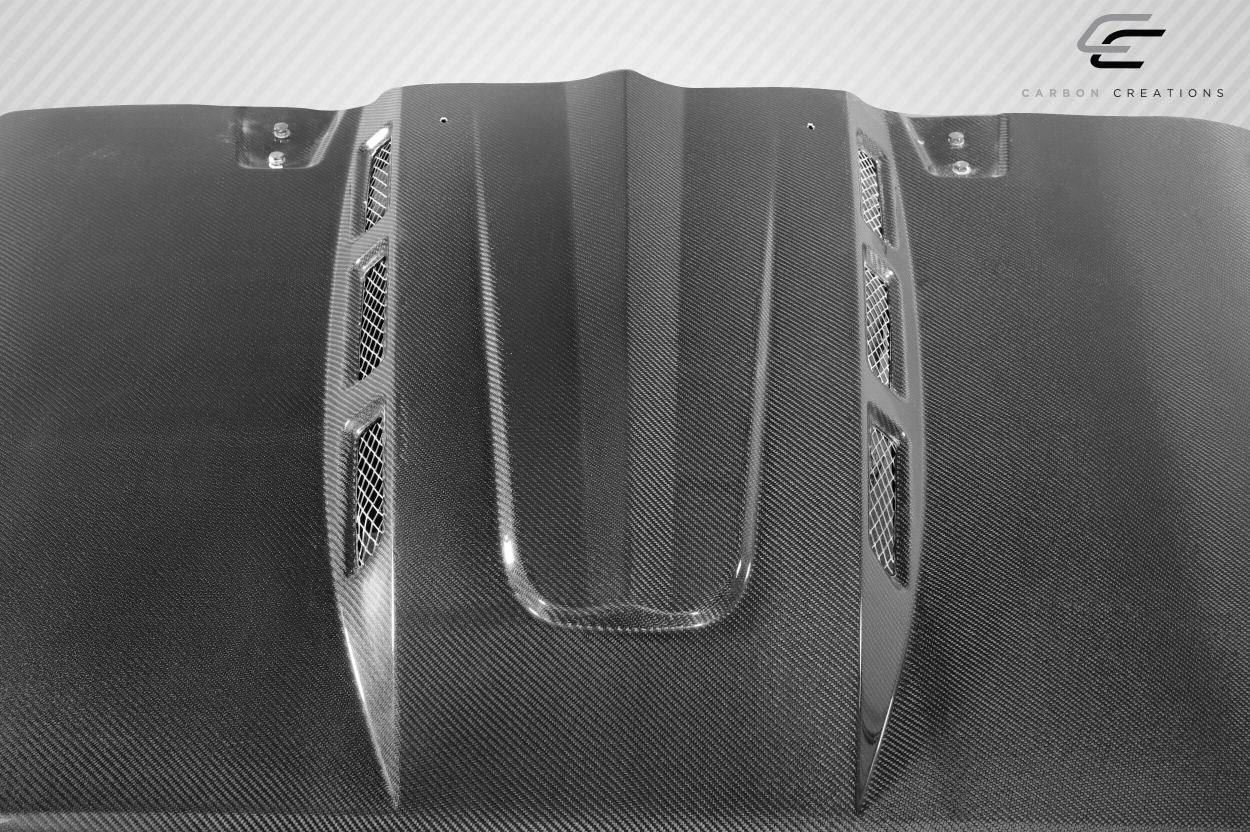 Unleash the Beast: 2007 - 2018 Jeep Wrangler JK Carbon Creations Avenger One - Piece Hood