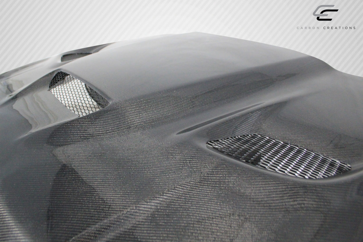 Upgrade Your 2005 - 2010 Jeep Grand Cherokee with Carbon Creations' Stunning Hellcat - Look DriTech Hood!