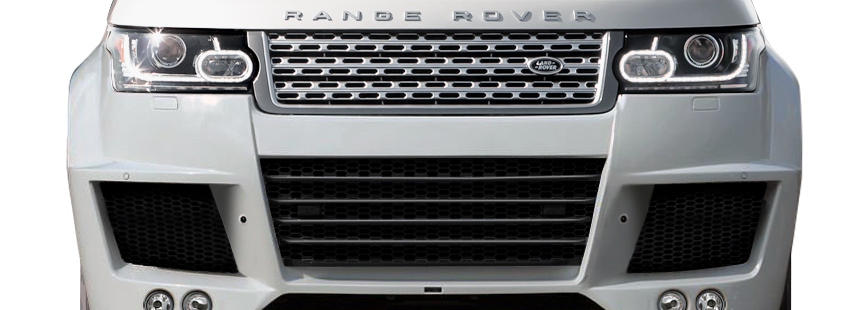 Upgrade Your 2013 - 2021 Land Rover Range Rover with Aero Function's AF - 1 Wide Body Urethane Grille Set!