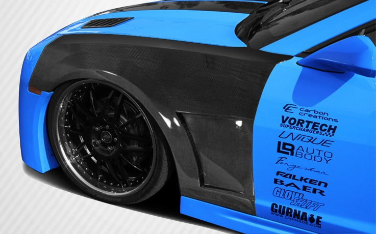 Upgrade Your 2010 - 2015 Chevrolet Camaro with Carbon Creations Tjin Edition 2 - Piece Fenders