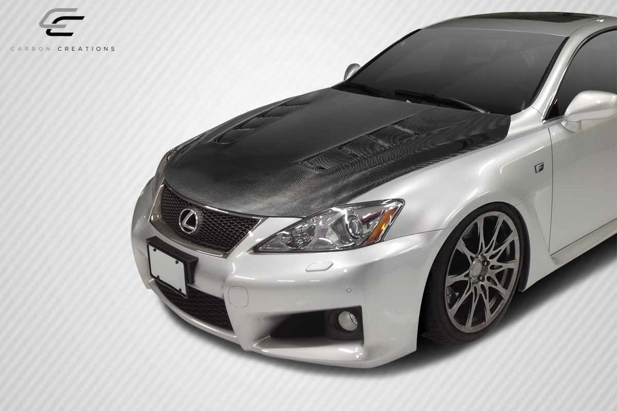 Unleash Style: 2008 - 2014 Lexus IS - F Carbon Creations TS - 2 One - Piece Hood