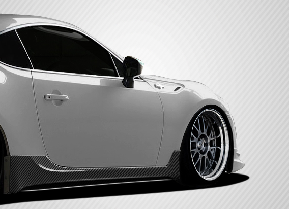 Revamp Your Ride! 2013 - 2020 Scion FR - S, Toyota 86 & Subaru BRZ Carbon Creations TD3000 2 - Piece Side Skirts & Rocker Panels