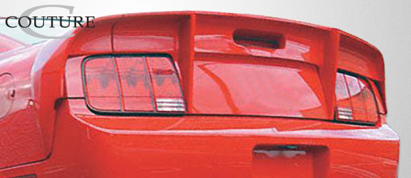 Transform Your 2005 - 2009 Ford Mustang with the Couture Demon Wing 3 - Piece Polyurethane Trunk Lid Spoiler