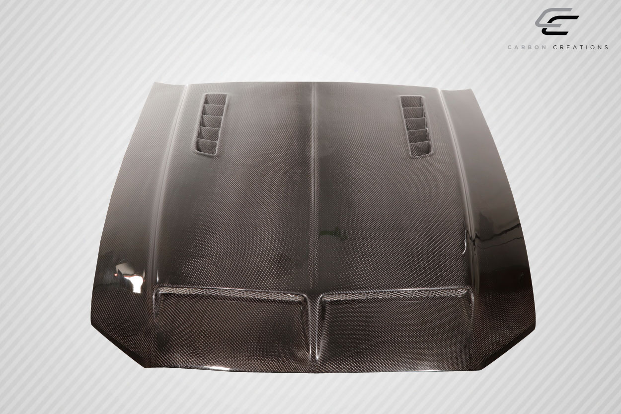 2013 - 2014 Ford Mustang & 2010 - 2014 Mustang GT500 Carbon Creations GT500 Hood - One Piece - Enhance Your Ride Now!