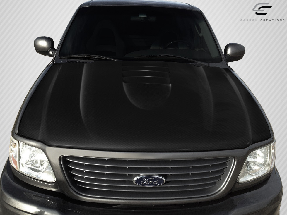 Upgrade Your 1997 - 2003 Ford F - 150 or 1997 - 2002 Expedition with Carbon Creations CVX One - Piece Hood