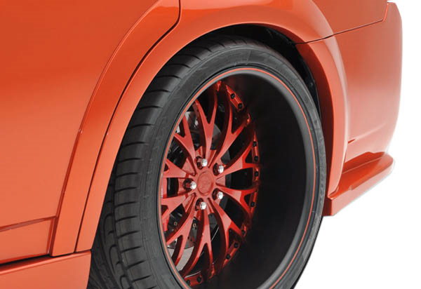 2006 - 2010 Dodge Charger Couture Polyurethane Luxe Wide Body Door Caps - 2 Piece: Elevate Your Ride!