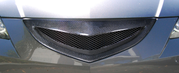 Upgrade Your 2004 - 2009 Mazda 3 4DR with Carbon Creations' Stunning 1 - Piece Open Mouth Grille