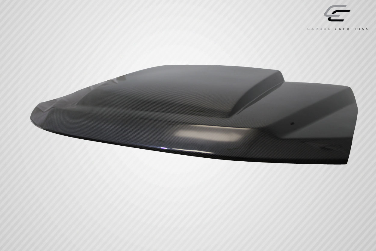 Unleash the Power: 2017 - 2022 Ford Super Duty F250 F350 F450 Carbon Creations One - Piece Cowl Hood