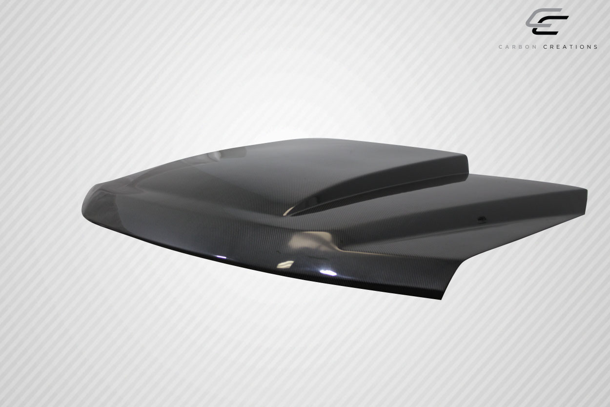 Unleash the Power: 2017 - 2022 Ford Super Duty F250 F350 F450 Carbon Creations One - Piece Cowl Hood