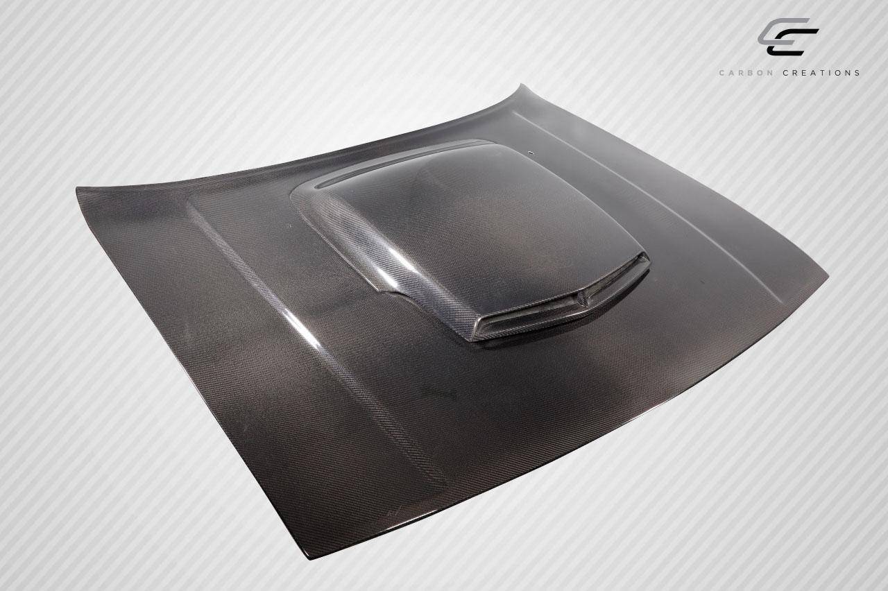 Upgrade Your 2008 - 2023 Dodge Challenger with Carbon Creations TA Look One - Piece Hood