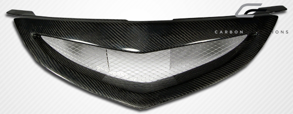 Upgrade Your 2004 - 2009 Mazda 3 4DR with Carbon Creations' Stunning 1 - Piece Open Mouth Grille