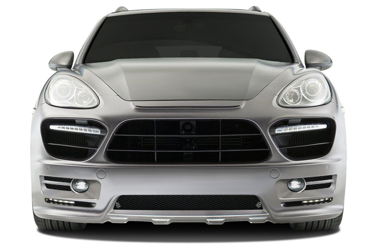 Enhance Your 2011 - 2014 Porsche Cayenne with the Stunning AF - 2 Front Bumper Cover (GFK) - One Piece!