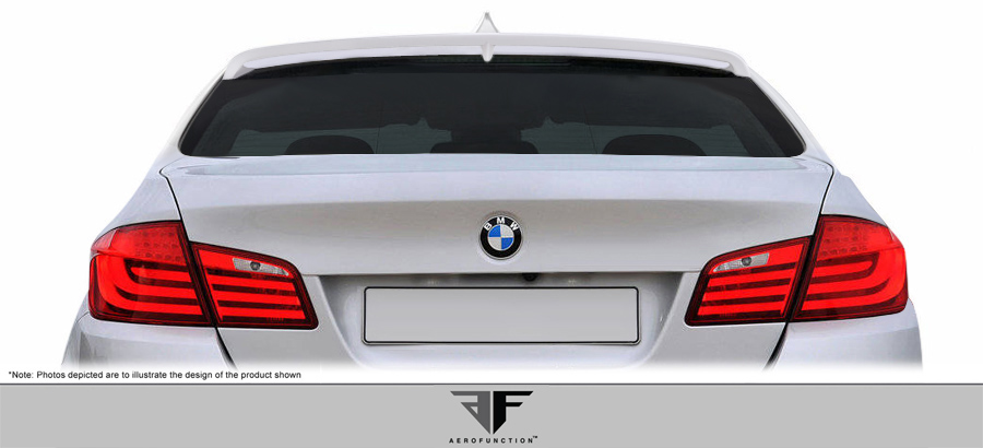 Enhance Your 2011 - 2016 BMW 5 Series F10 4DR with Aero Function AF - 2 Roof Spoiler (GFK)