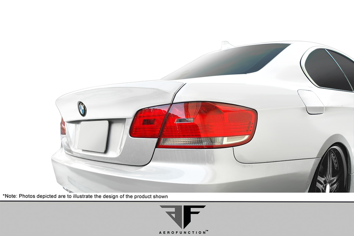 Enhance Your 2007 - 2013 BMW 3 Series E92 2dr with AF - 1 Trunk Spoiler (GFK) - 1 Piece (S)
