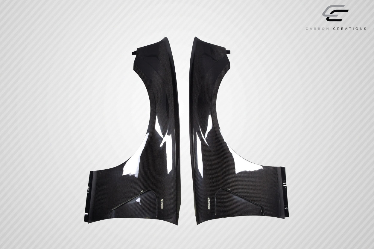 Upgrade Your 2005 - 2009 Ford Mustang with Carbon Creations GT350 V2 Look Front Fenders (2 Piece Set)