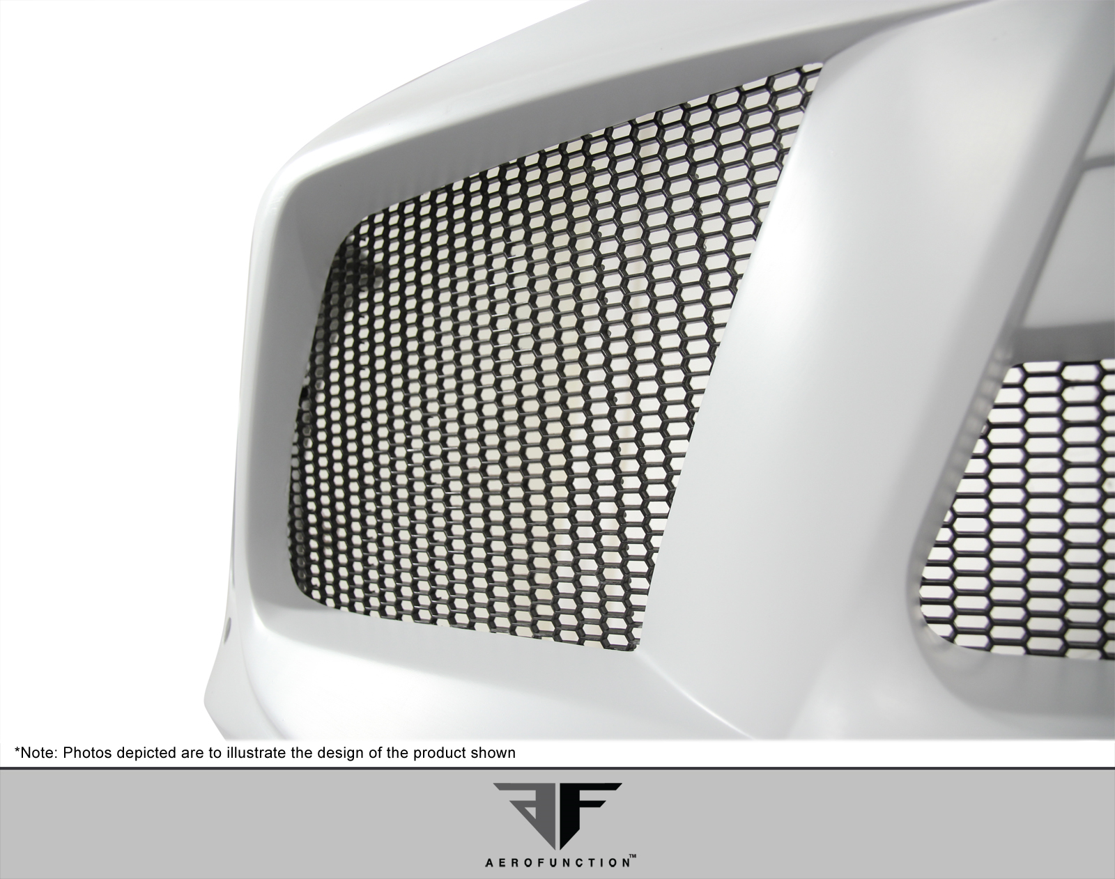 AF-1 Premium Mesh Grille - One Piece: Elevate Your Ride!