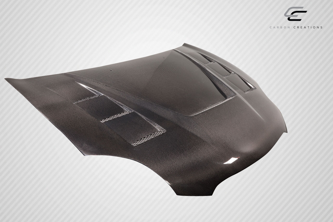 Unleash Style: 2006 - 2012 Mitsubishi Eclipse Carbon Creations Magneto 1 - Piece Hood