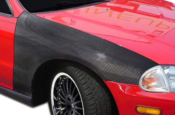 Transform Your 1993 - 1997 Honda Del Sol with Carbon Creations OEM Look Fenders (2 Piece Set)