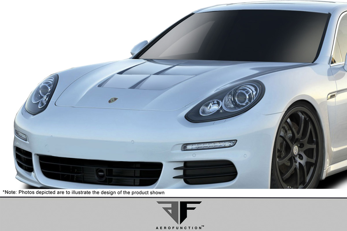2010 - 2015 Porsche Panamera AF - 1 Hood (GFK) - Unleash Your Porsche's Potential!