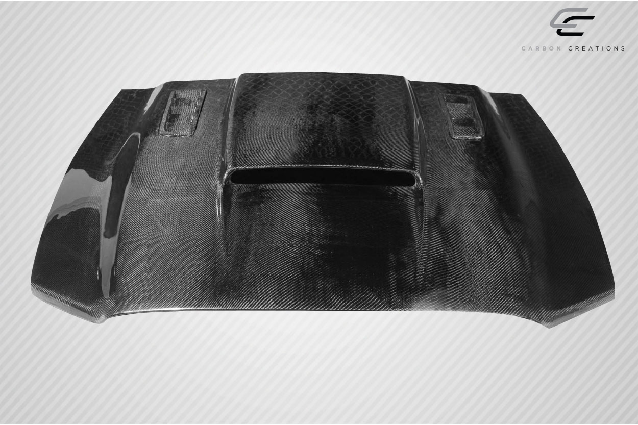 Revamp Your 2013 - 2014 Ford Mustang or 2010 - 2014 Mustang GT500 with Carbon Creations CVX One - Piece Hood
