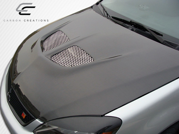 Unleash the Power: 2004 - 2007 Mitsubishi Lancer Carbon Creations Evo One - Piece Hood