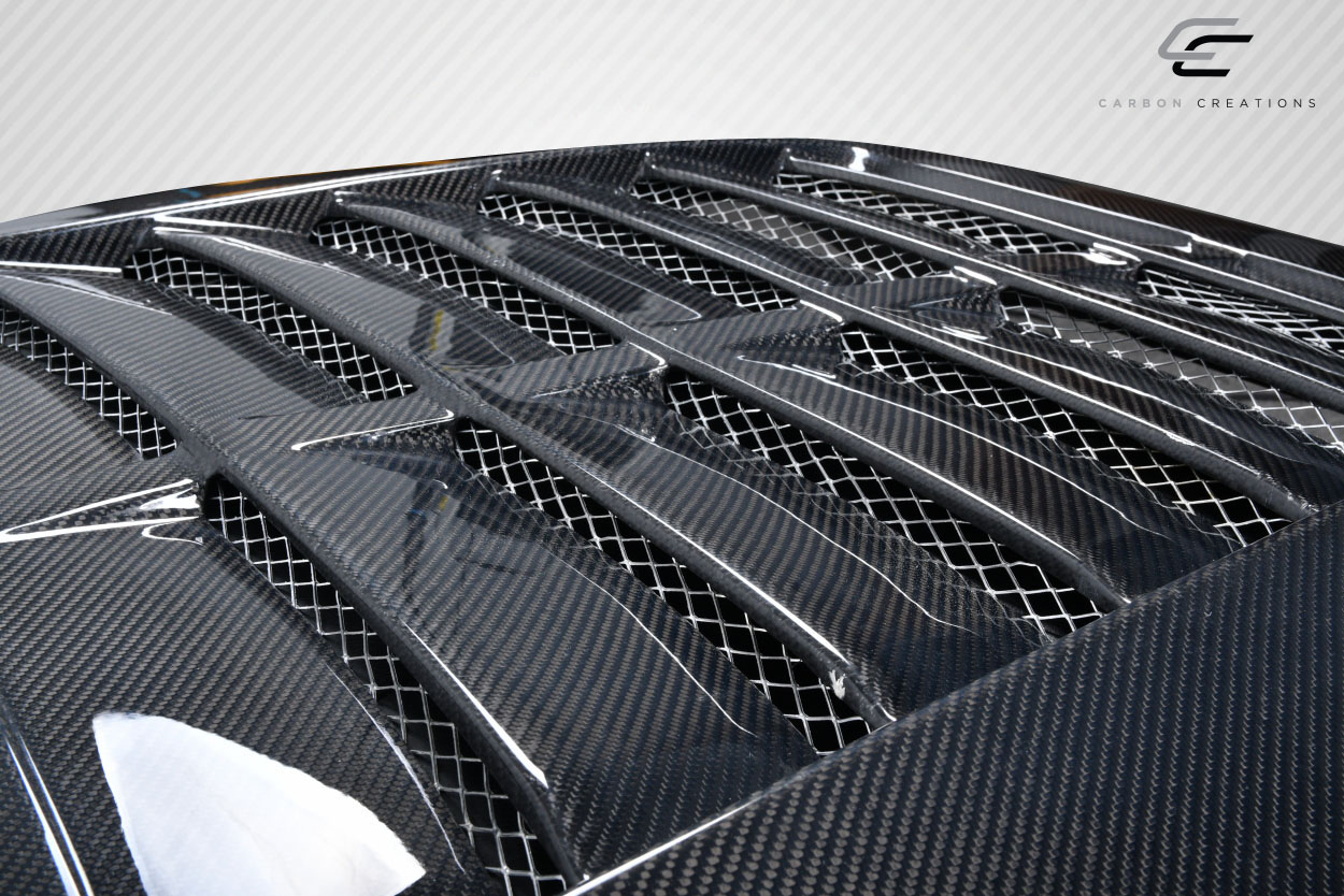 Unleash the Beast: 1999 - 2004 Ford Mustang Carbon Creations GT500 V2 One - Piece Hood