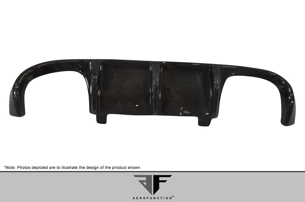 Enhance Your 2008 - 2013 BMW M3 E90 4DR with Stunning AF - 1 Carbon Rear Diffuser