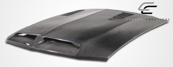 Unleash Your 2005 - 2009 Ford Mustang's Beast with Carbon Creations GT500 One - Piece Hood