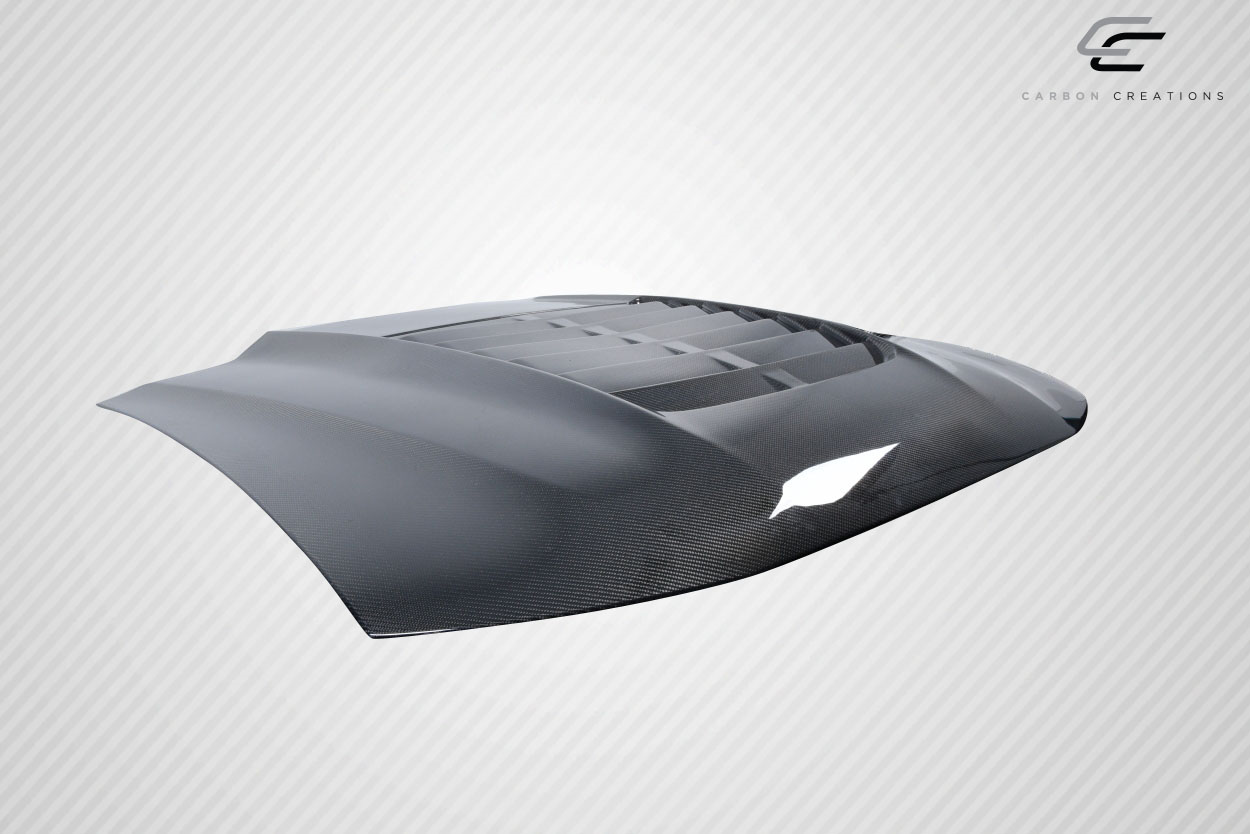 Unleash the Beast: 1999 - 2004 Ford Mustang Carbon Creations GT500 V2 One - Piece Hood
