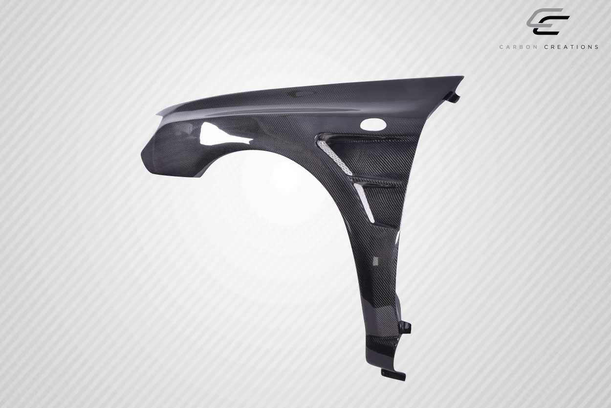 Unleash the Beast: 2006 - 2007 Subaru Impreza WRX STI 4DR Carbon Creations C Speed 20mm Front Fenders - 2 Piece Set
