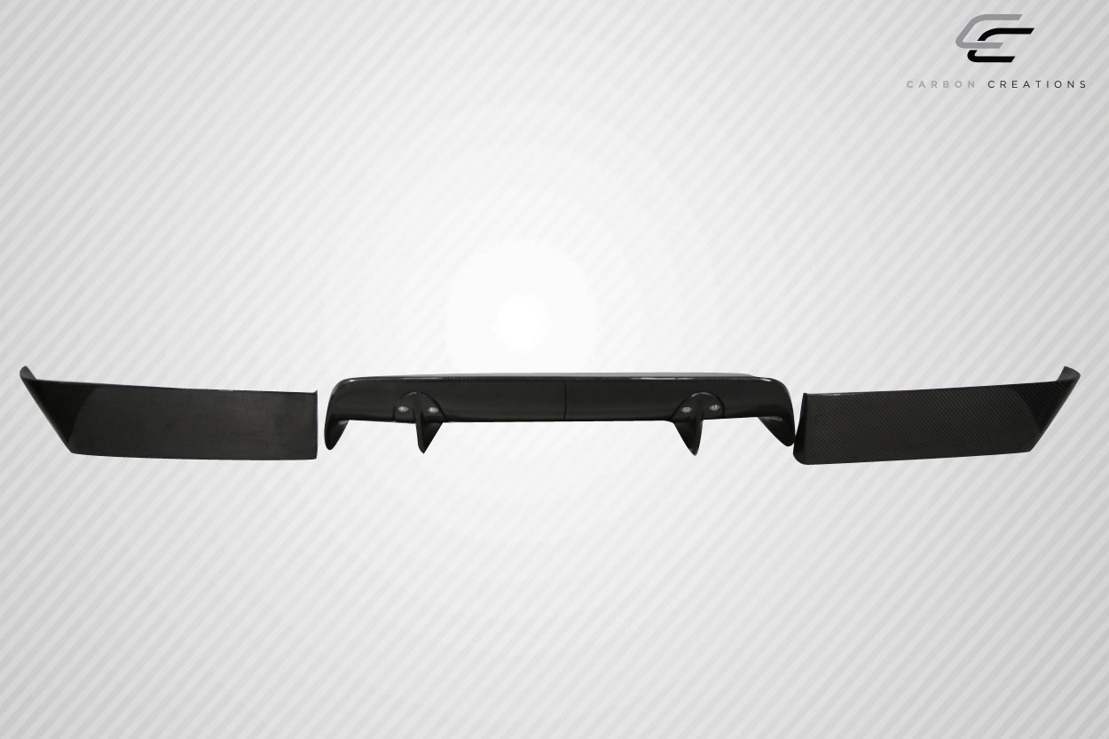 Upgrade Your 2008 - 2014 Dodge Challenger with Carbon Creations Circuit 3 - Piece Rear Diffuser