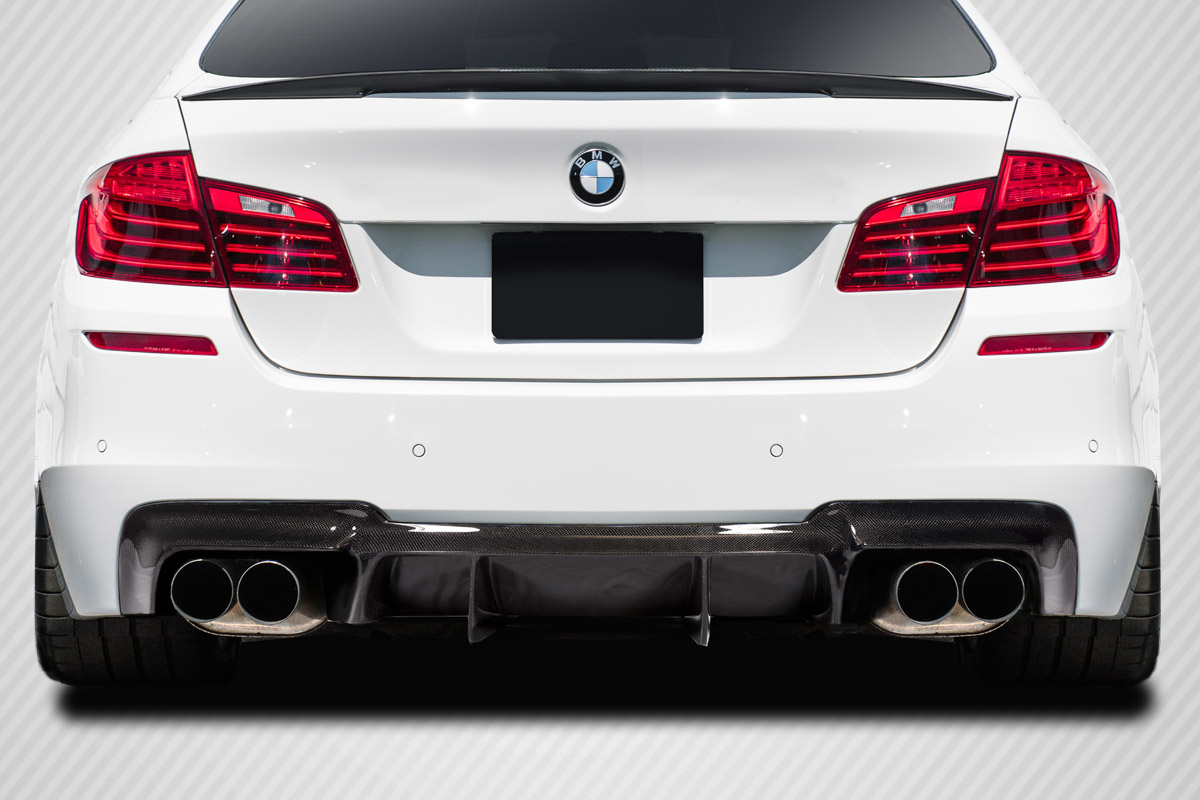 Enhance Your 2011 - 2016 BMW M5 F10 with Stunning AF - 1 Carbon Rear Diffuser