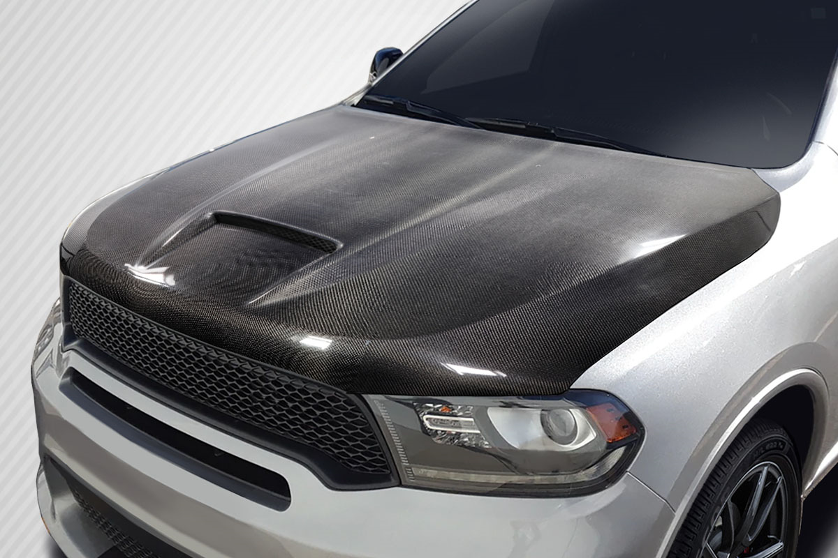 Unleash the Beast: 2011 - 2023 Dodge Durango Carbon Creations SRT Look One - Piece Hood