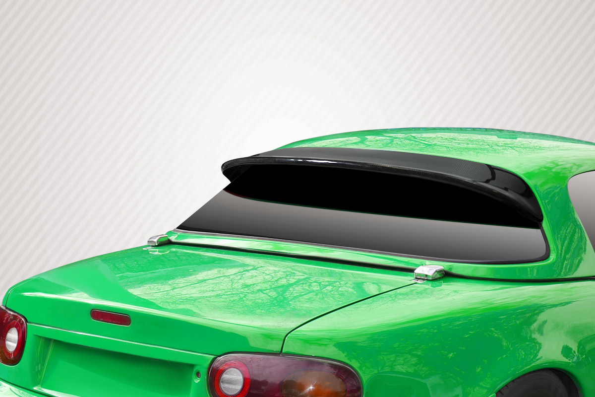 1990 - 1997 Mazda Miata Carbon Creations Demon Hard Top Wing Spoiler - Transform Your Ride Now!