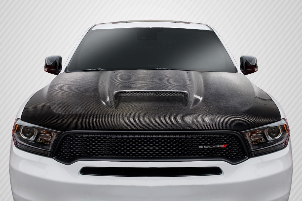 Unleash the Beast: 2011 - 2023 Dodge Durango Carbon Creations SRT Look One - Piece Hood