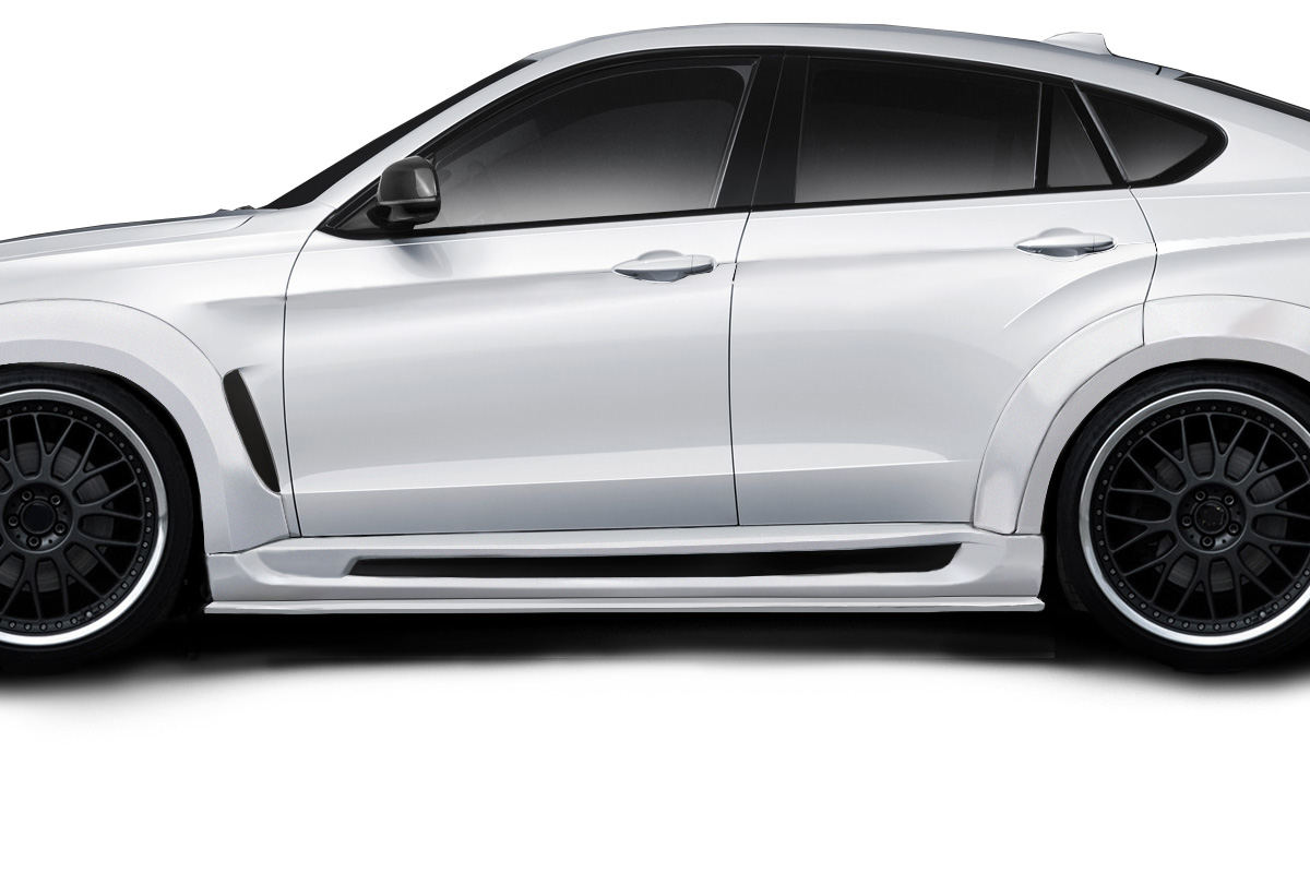 Unleash Your 2015 - 2019 BMW X6 F16/X6M F86's Style with AF - 1 Side Splitters (GFK) - 2 Piece Set
