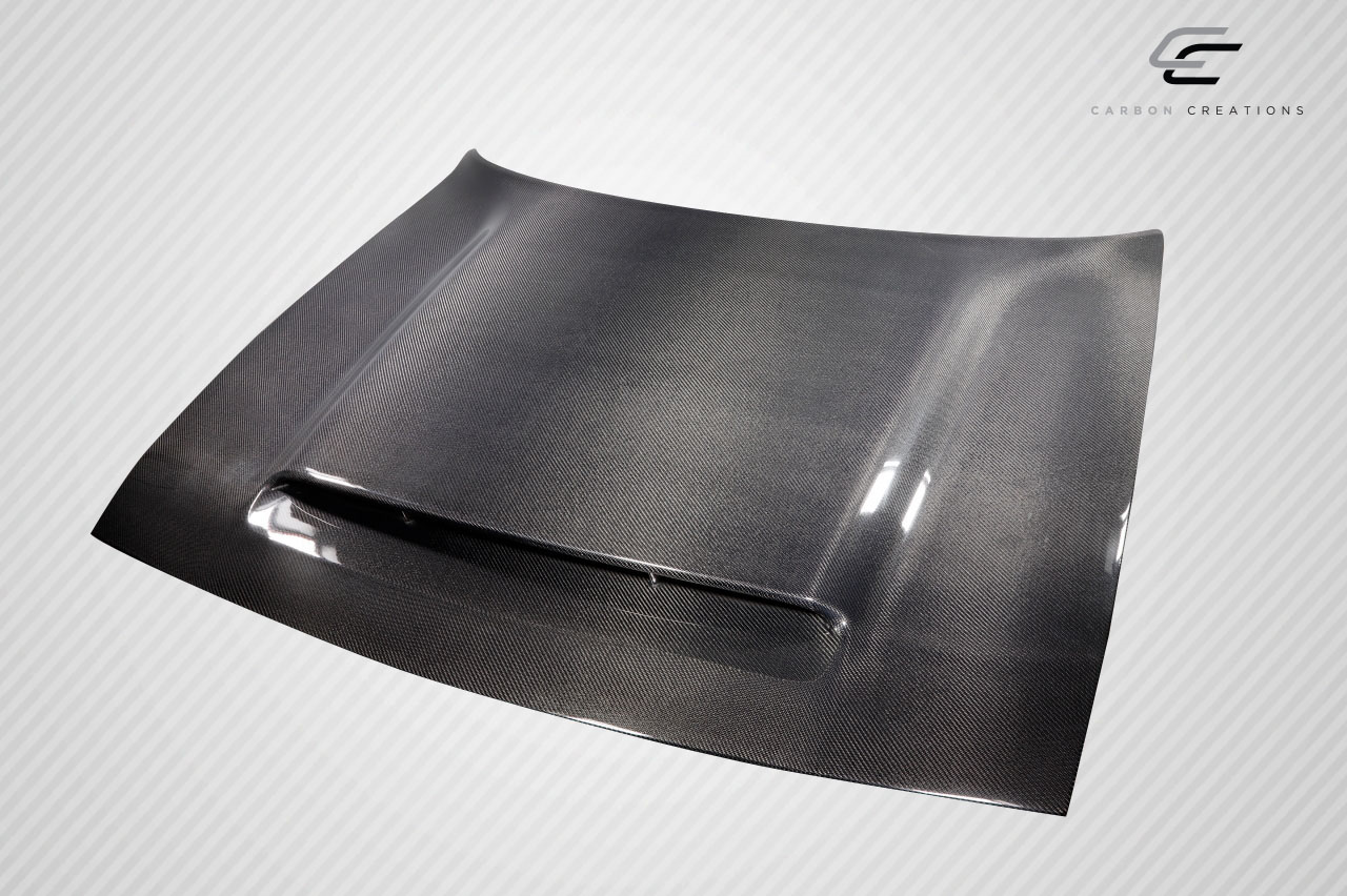Unleash the Demon: 2008 - 2023 Dodge Challenger Carbon Creations Demon Look Hood (1 Piece)