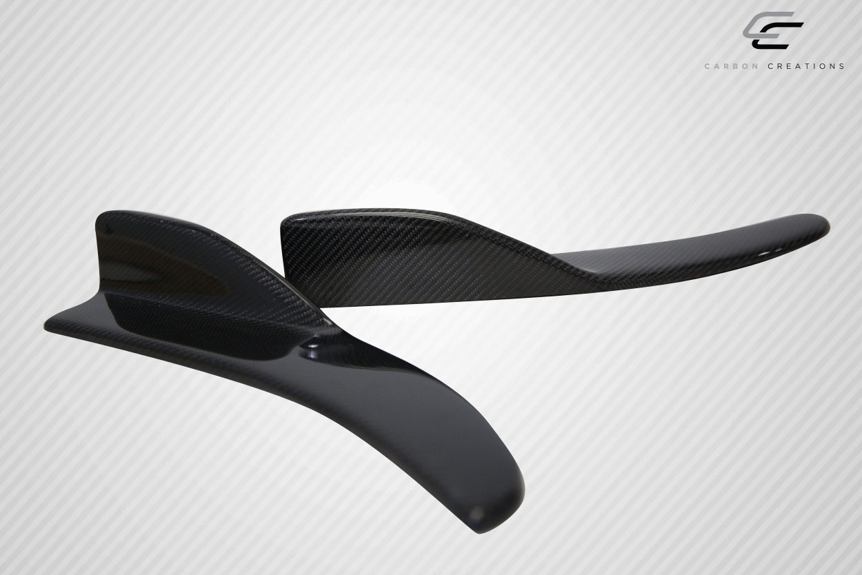 Universal Carbon Creations Type 1 Side Splitter Winglets - 2 Piece (S) - Upgrade Your Ride Now!