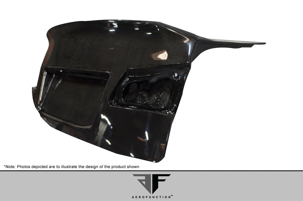 Upgrade Your 2006 - 2013 Lexus IS250, IS350, IS - F with Stunning Carbon AF - 1 Trunk Lid!