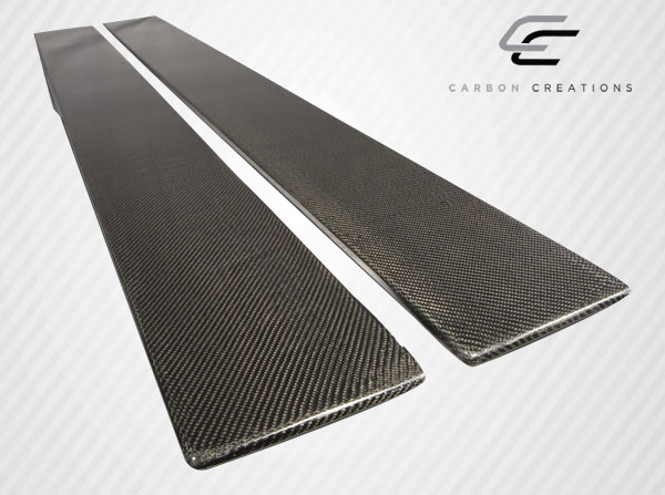 Universal Carbon Creations Side Skirt Splitters - 2 Piece Set for an Instant Upgrade