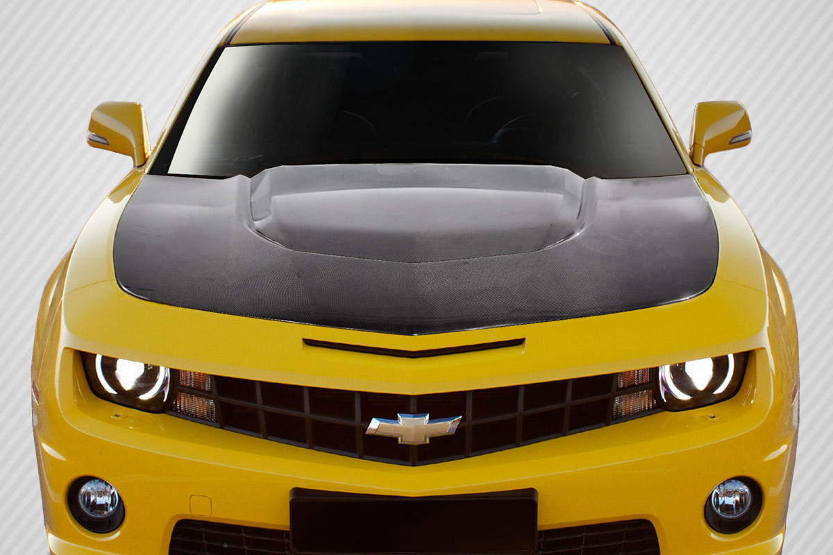 Upgrade Your 2010 - 2015 Chevrolet Camaro with Carbon Creations ZL1 Version 2 One - Piece Hood