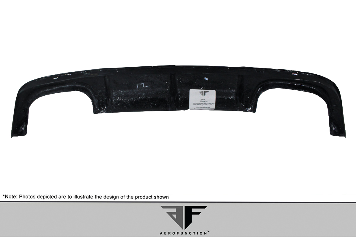 Unleash the Power: 2007 - 2009 Mercedes CL63 W216 Black Series Carbon AF - 1 Rear Diffuser (CFP) - 1 Piece