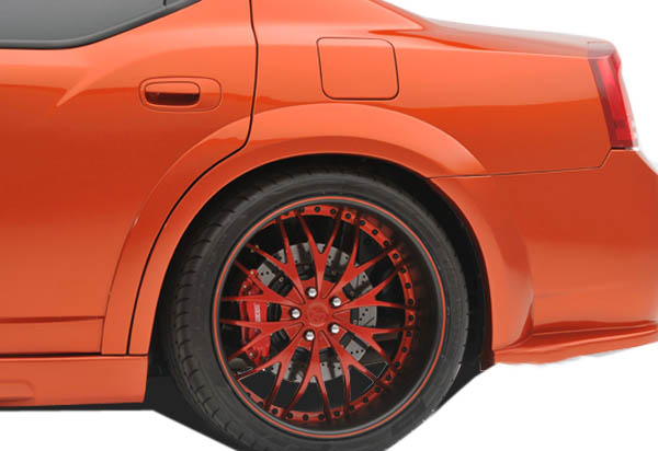 Elevate Your 2006 - 2010 Dodge Charger with Couture Polyurethane Luxe Wide Body Rear Fender Flares (2 Piece Set)