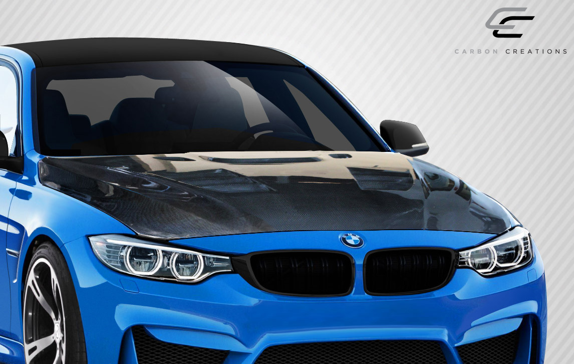 Unleash Style: 2012 - 2018 BMW 3 Series F30 & 2014 - 2020 4 Series F32 Carbon Creations DriTech Eros Version 1 Hood