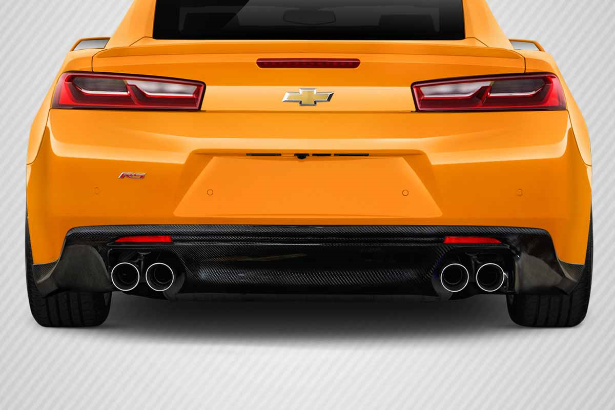Unleash the Beast: 2016 - 2018 Chevrolet Camaro Carbon Creations DriTech ZL1 Look Rear Diffuser (1 Piece)