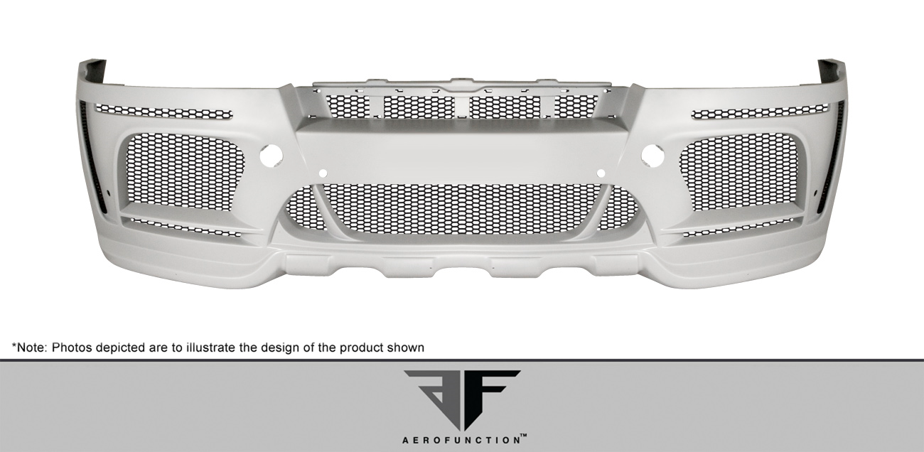 Upgrade Your 2008 - 2014 BMW X6/X6M E71 & 2010 - 2013 X5M E70 with AF - 5 Wide Body Front Bumper Cover (GFK)!