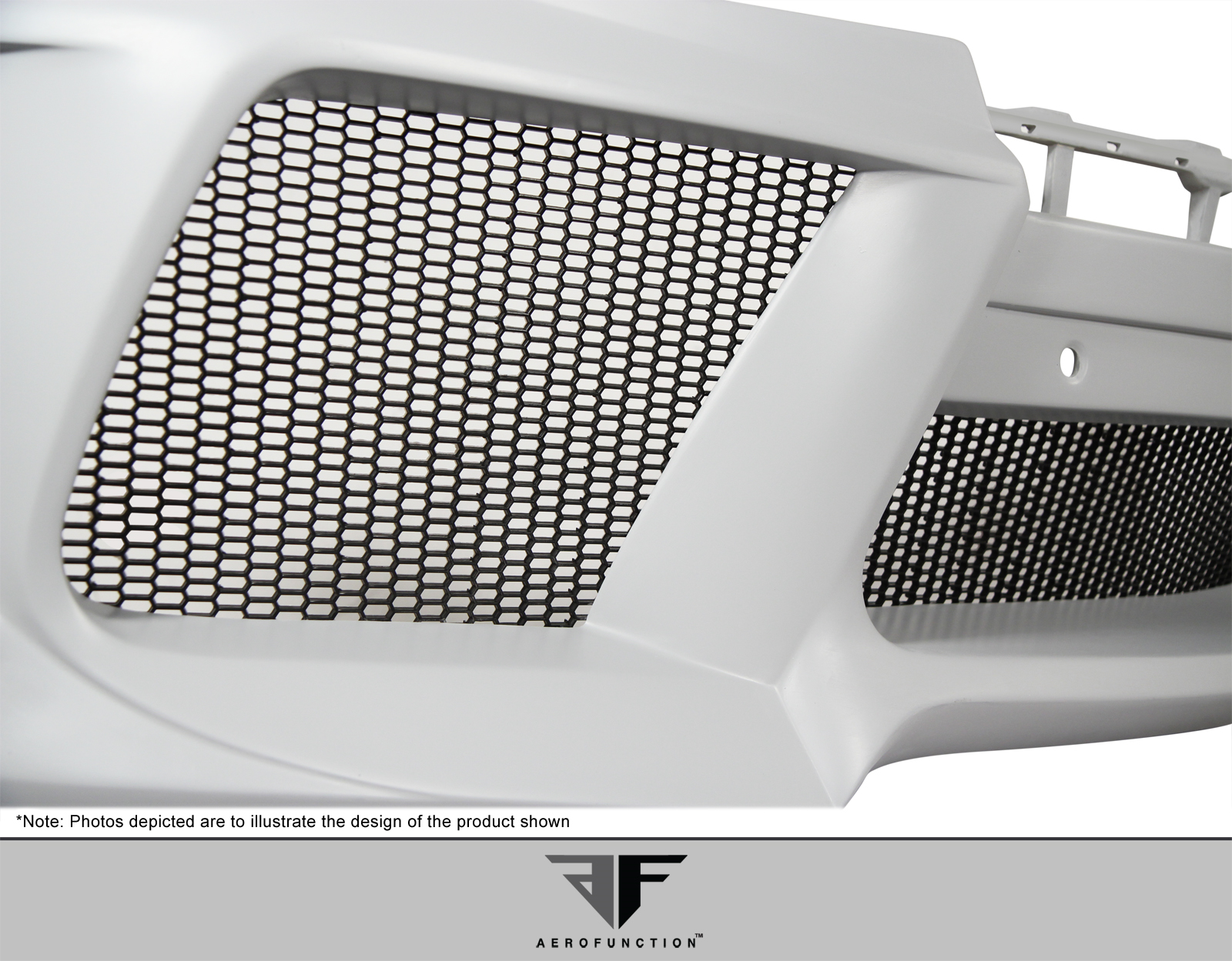 AF-1 Premium Mesh Grille - One Piece: Elevate Your Ride!