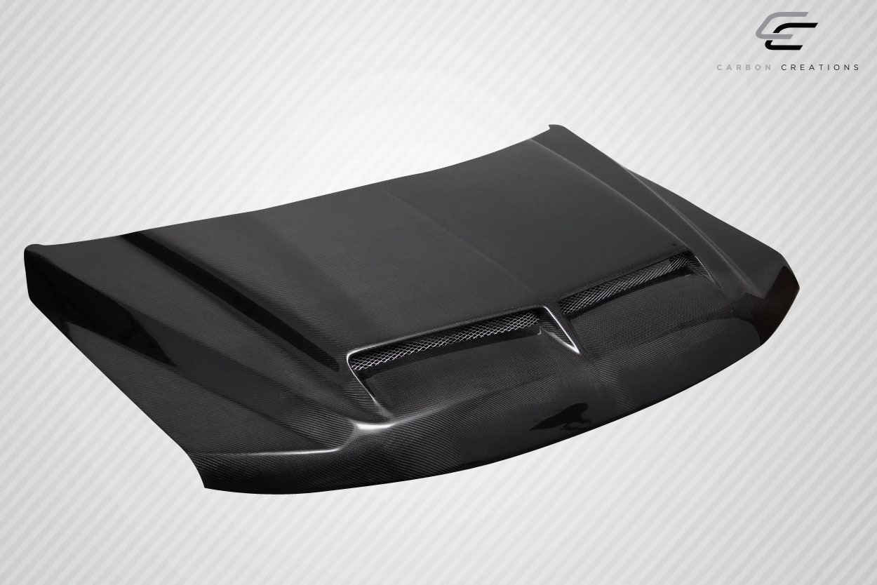 Upgrade Your 2017 - 2022 Ford Super Duty F250 F350 F450 with Carbon Creations GT500 One - Piece Hood!