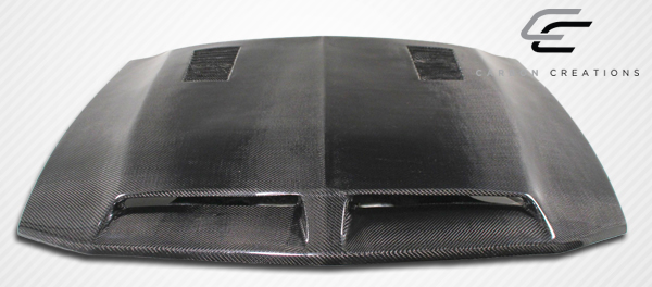 Unleash Your 2005 - 2009 Ford Mustang's Beast with Carbon Creations GT500 One - Piece Hood