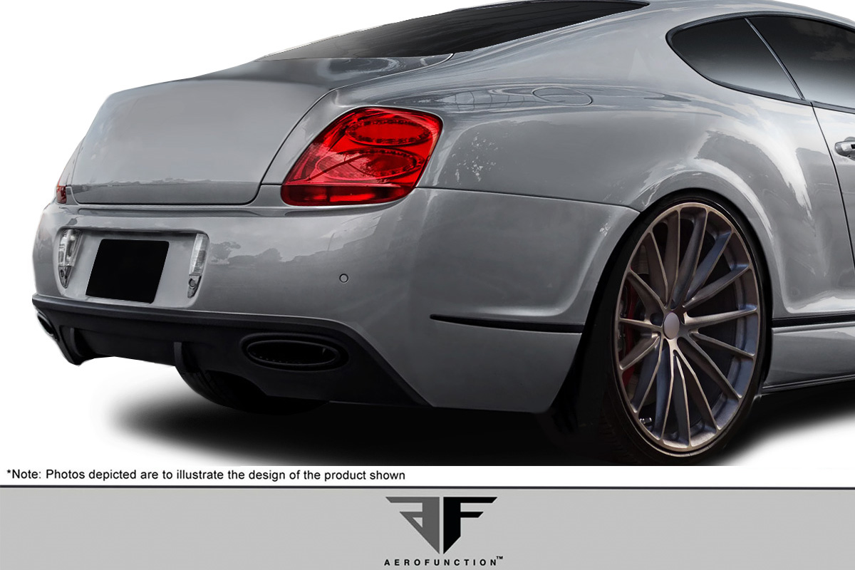 Upgrade Your 2003 - 2010 Bentley Continental GT/GTC with the Stunning AF - 2 Rear Bumper (GFK)